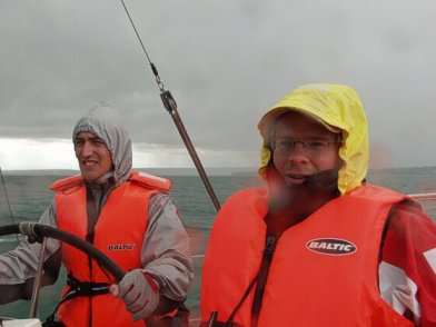 Rudergänger und Skipper auf dem Überlinger See